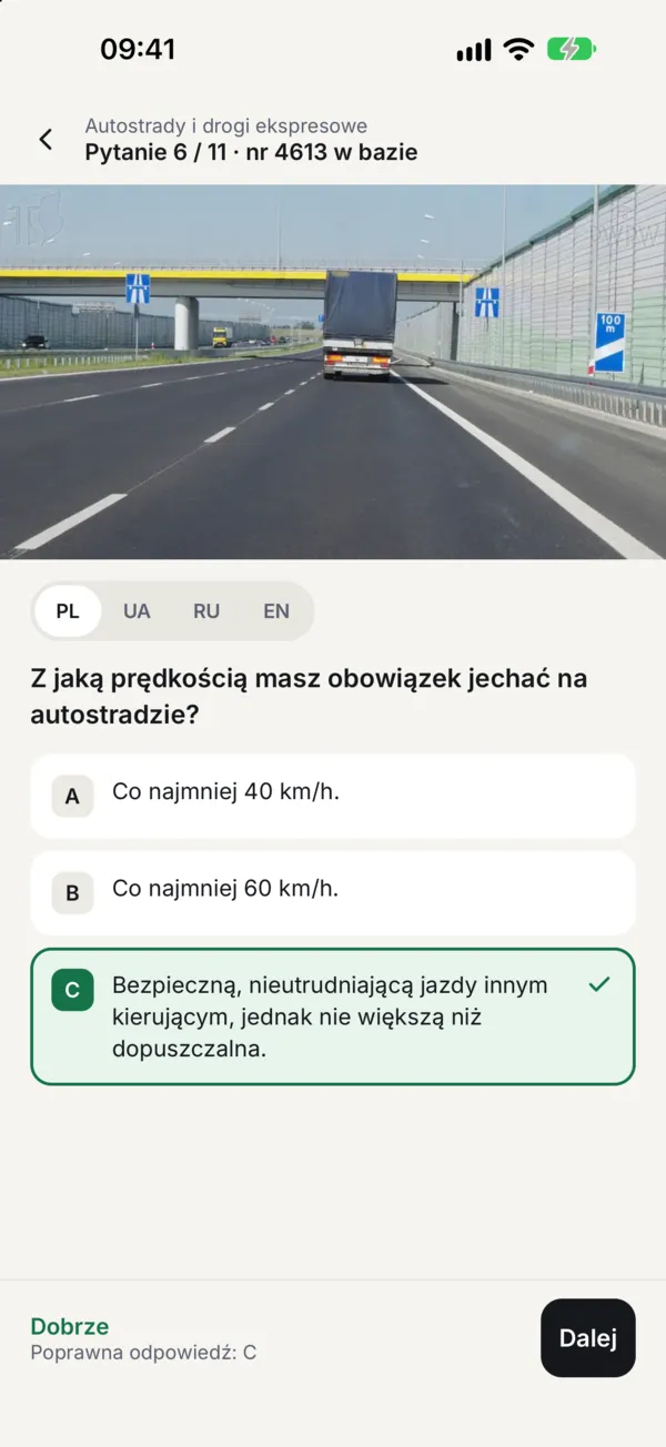 Pytanie ze zdjęciem i odpowiedziami A/B/C